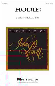 cover Hodie TTBB choral sheet music cover